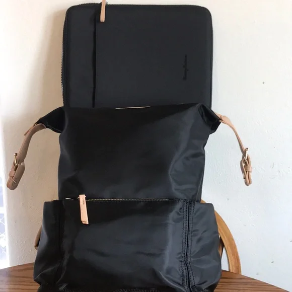 Tommy Bahama Bags Tommy Bahama Nylon Black Backpack Portfolio